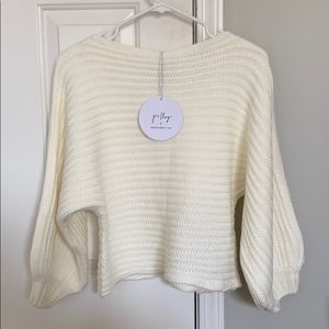 Princess Polly Abcola Jumper in White